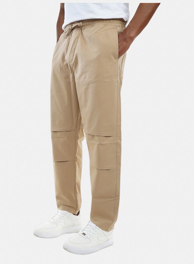 FIRE WOOD FireWood Chino Jogger Pants Regular Fit Casual For Men- Camel - Image 2